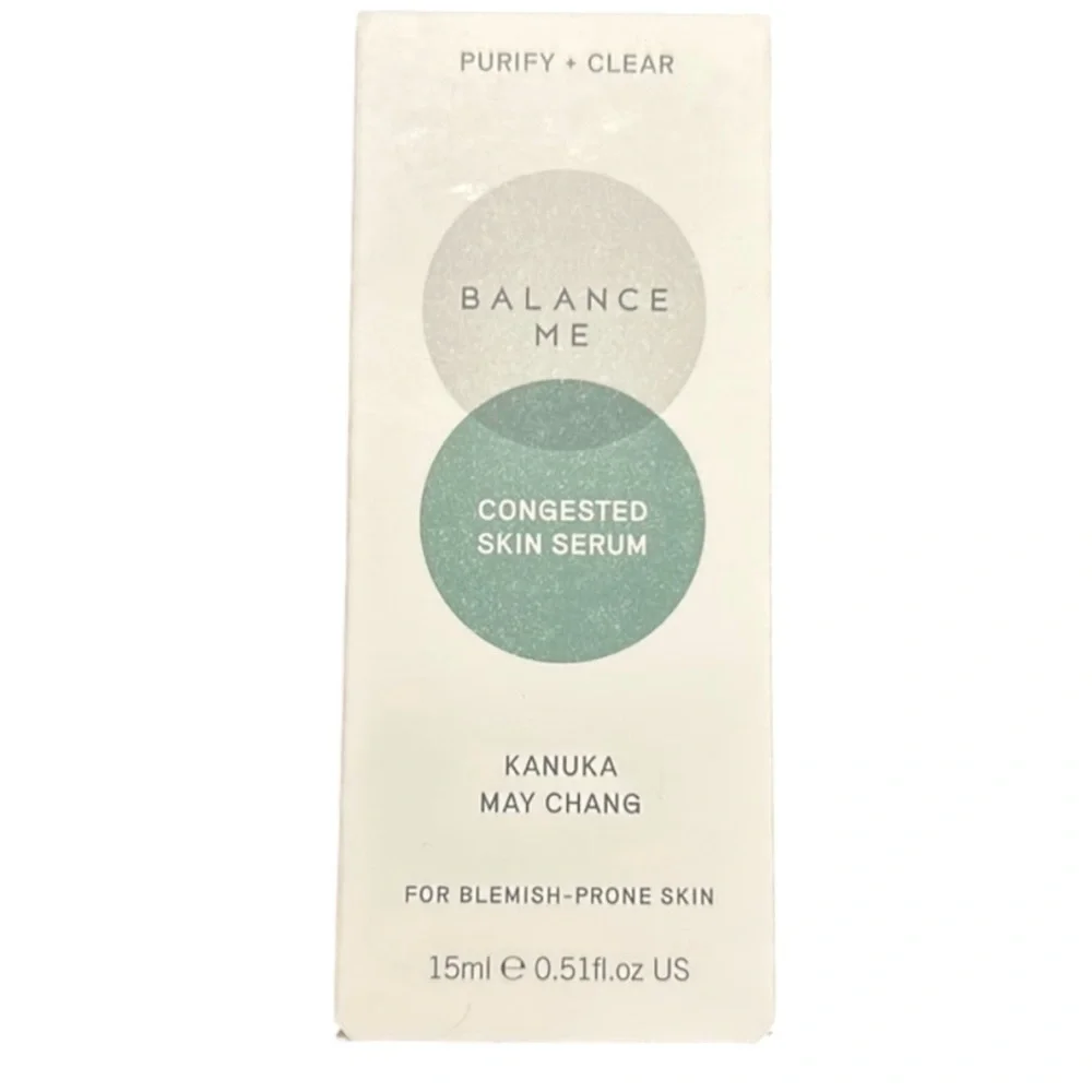 Balance Me Congested‎ Skin Serum, 15ml/Full Size, New in Box Blemish Treatment